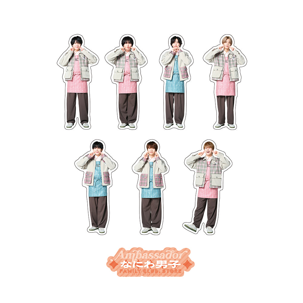 Naniwa Danshi Sticker Set FUKUOKA