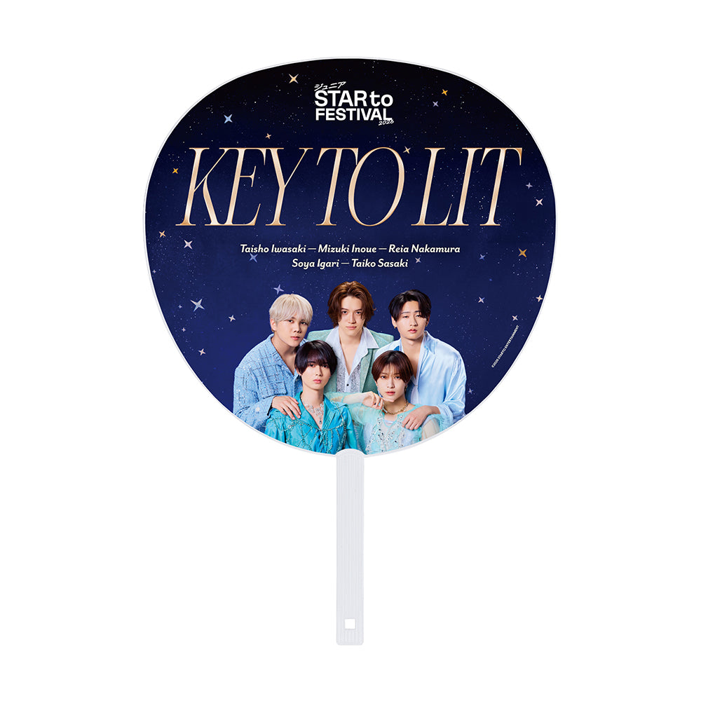 【KEY TO LIT】Jumbo Uchiwa