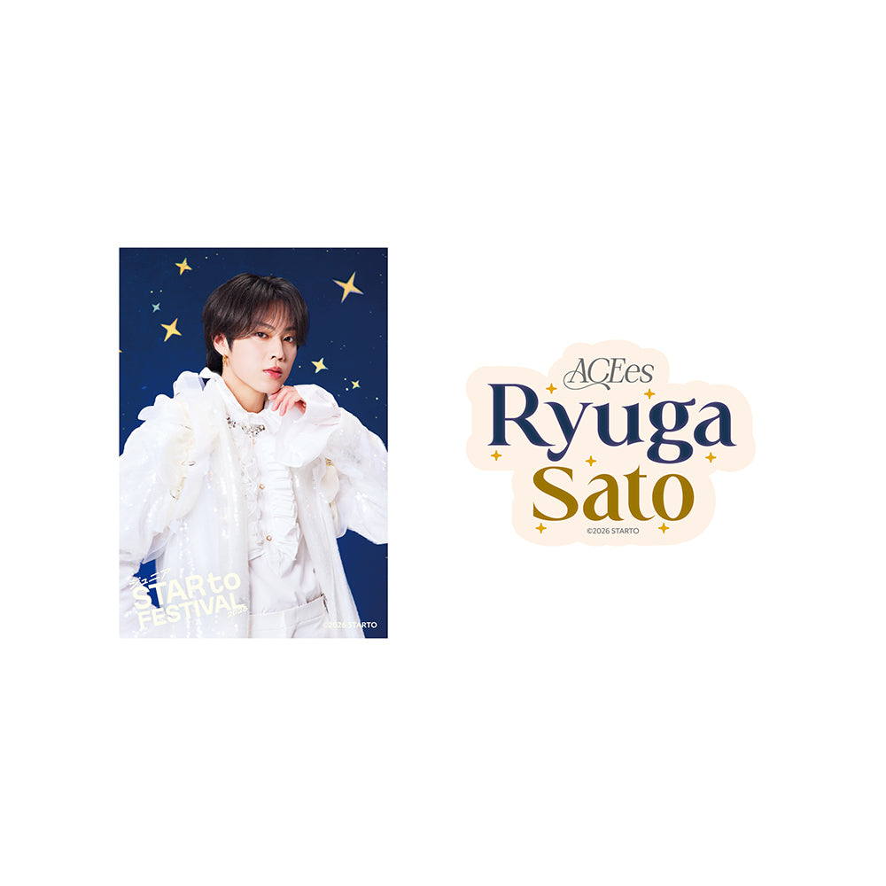 【Ryuga SATO】Sticker Set