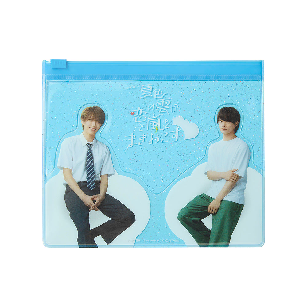 "Your Summer, My Storm" Clear Pouch