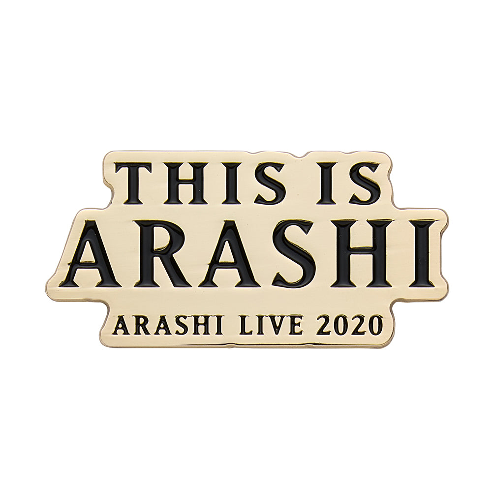 This is ARASHI LIVE 2020.12.31 Logo Magnet
