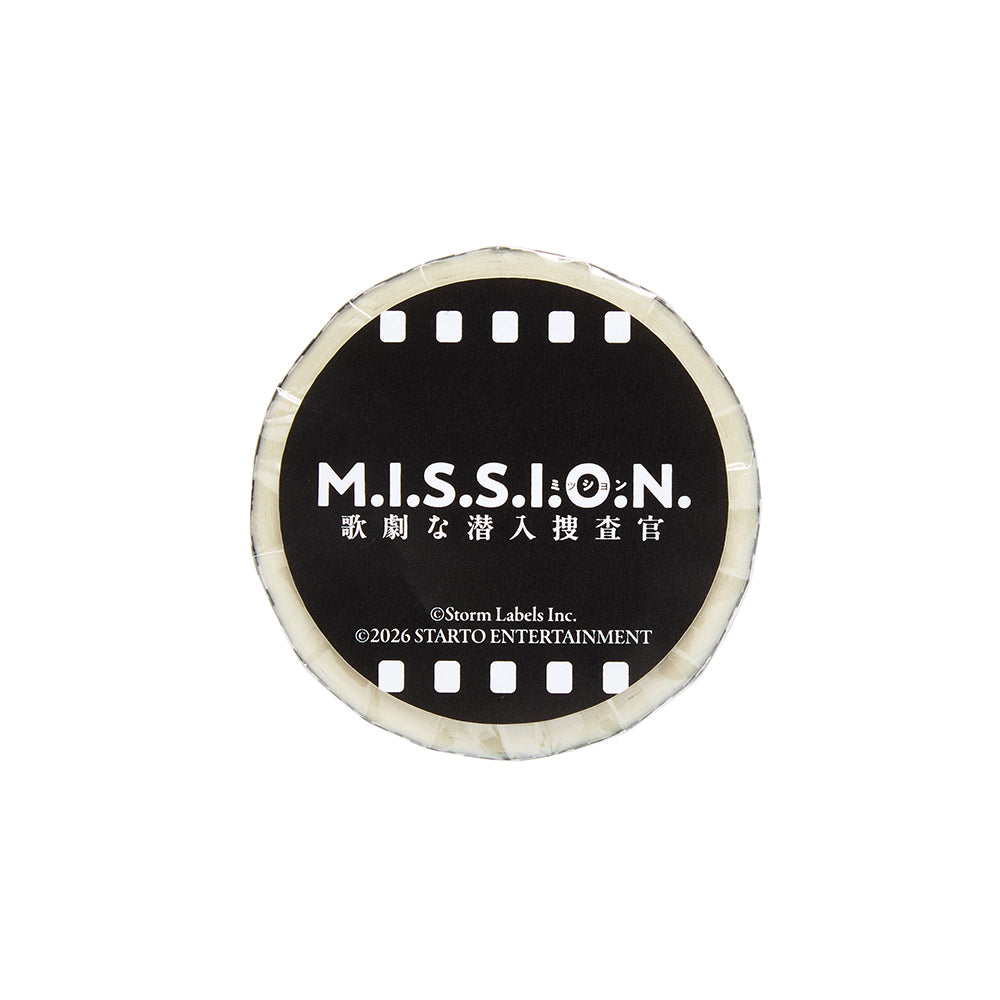 "M.I.S.S.I.O.N. Operatic Undercover Agent" Masking Tape
