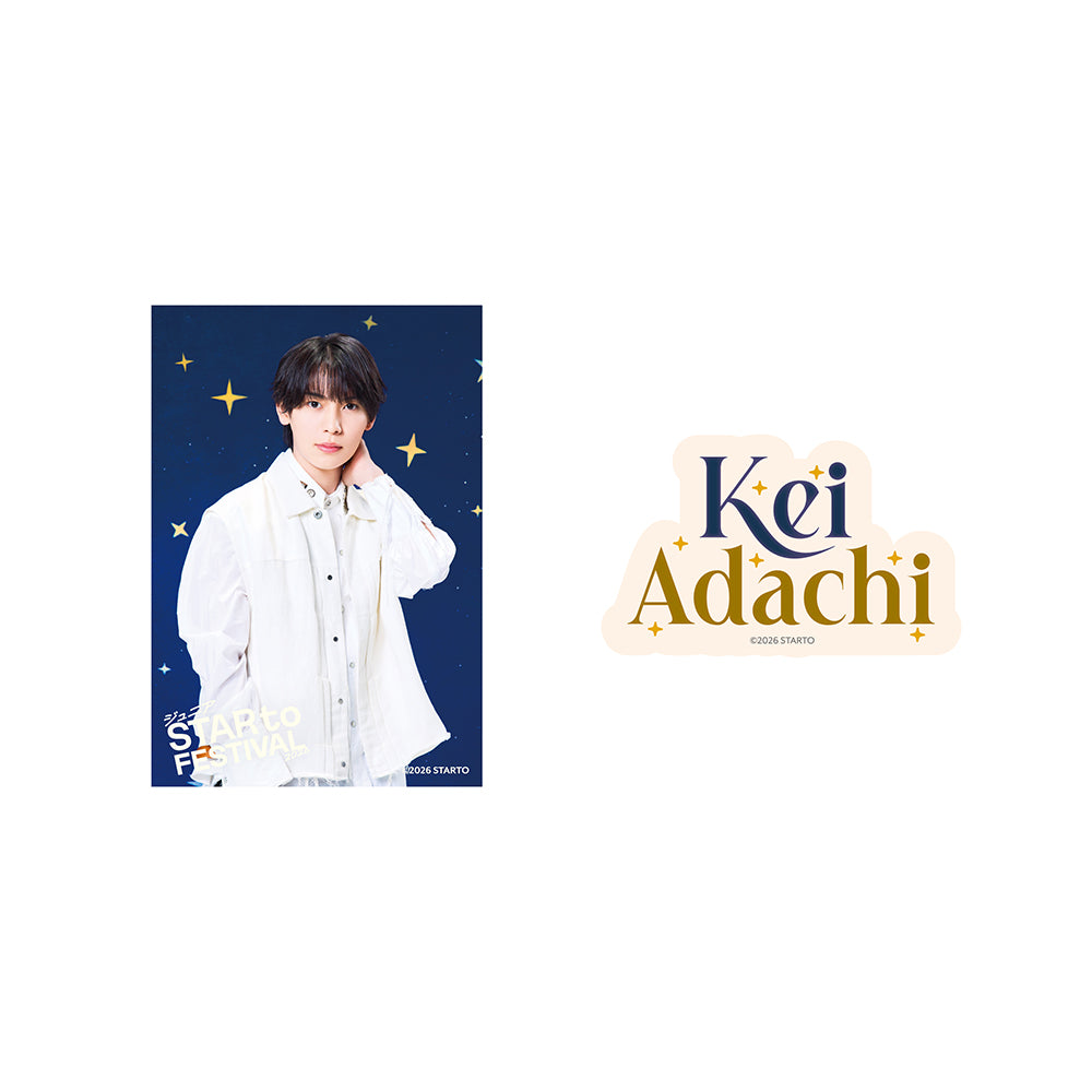 【Kei ADACHI】Sticker Set