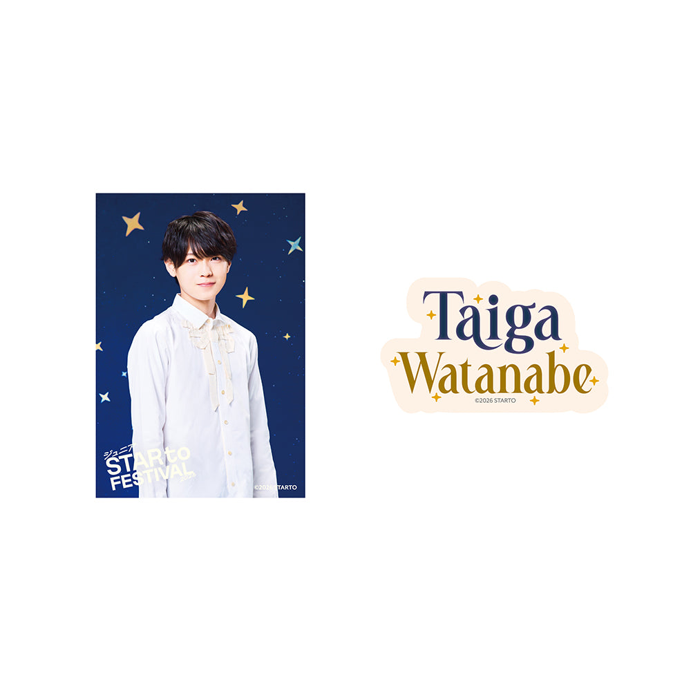 【Taiga WATANABE】Sticker Set