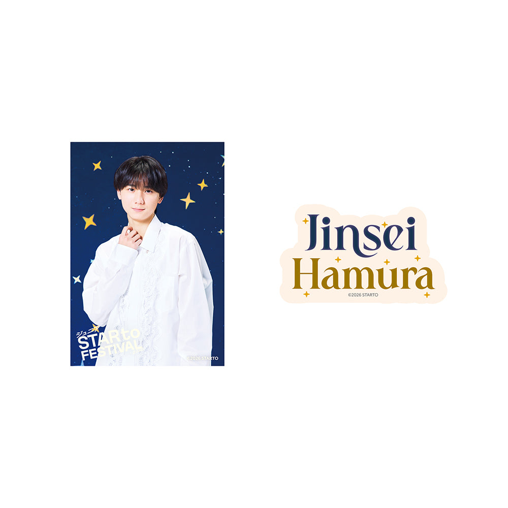 【Jinsei HAMURA】Sticker Set
