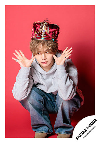 【No.HSJ25-159】Ryosuke YAMADA Album「RED」MV & jacket photo off-shot