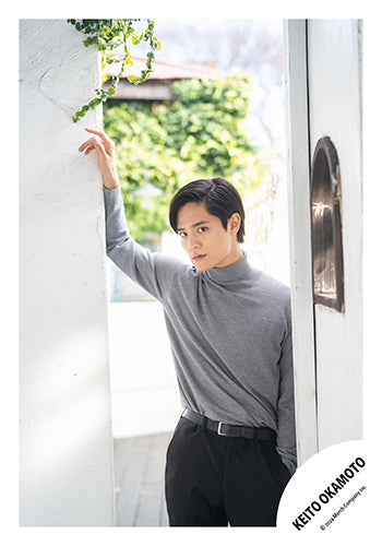 【No.OKK24-005】Keito OKAMOTO Artist photo shoot off-shot 2024