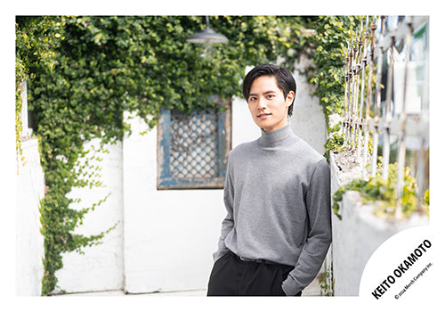 【No.OKK24-008】Keito OKAMOTO Artist photo shoot off-shot 2024