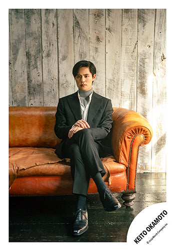 【No.OKK24-009】Keito OKAMOTO Artist photo shoot off-shot 2024