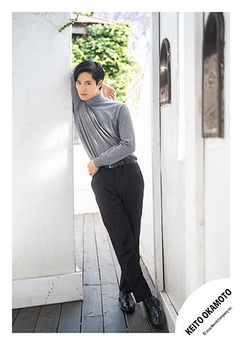 【No.OKK24-010】Keito OKAMOTO Artist photo shoot off-shot 2024
