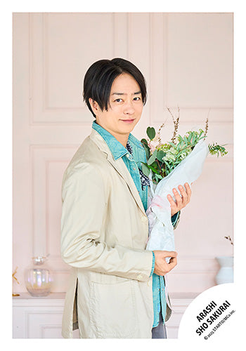 【No.SKS25-018】Sho SAKURAI original photo -Blooming Season-