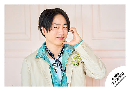 【No.SKS25-034】Sho SAKURAI original photo -Blooming Season-