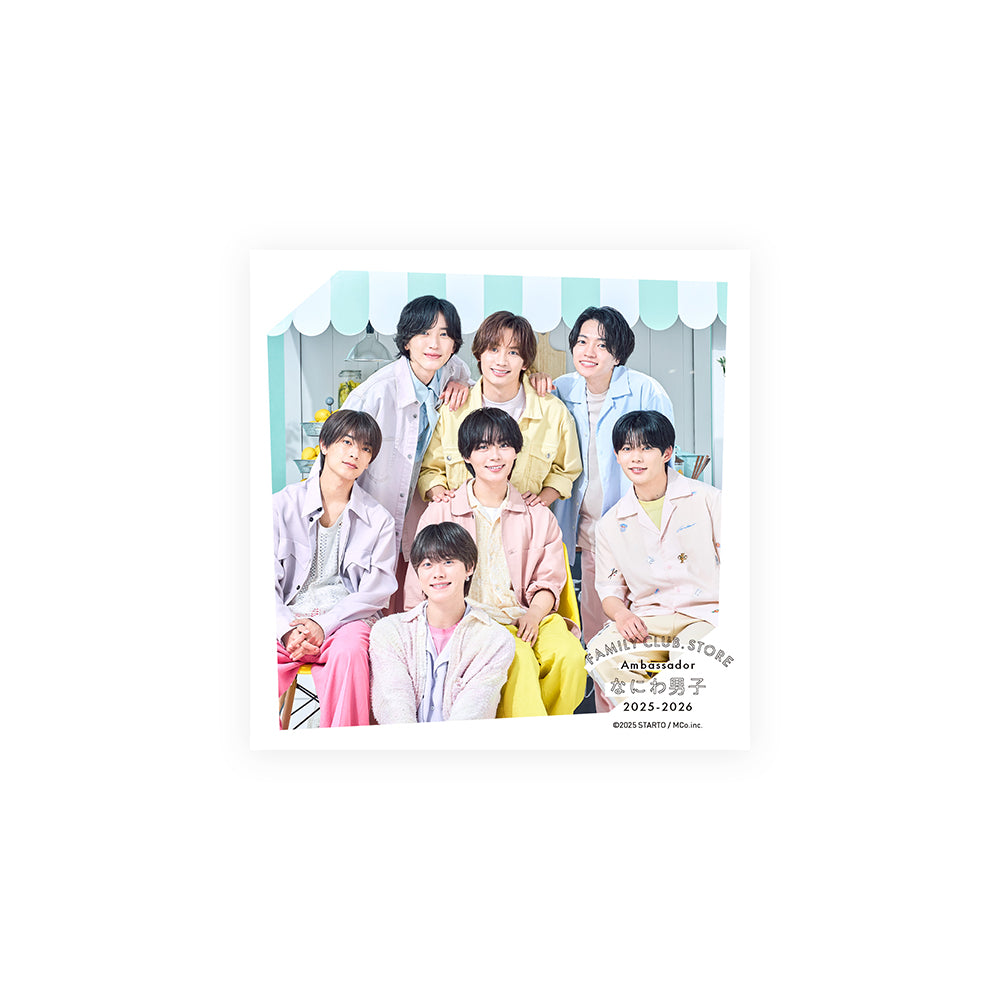 【No.SQ25-081】FAMILY CLUB.STORE Ambassador 2025-2026 Naniwa Danshi Square Photo (Summer Day)