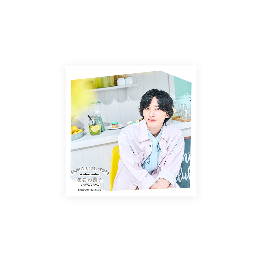 【No.SQ25-084】FAMILY CLUB.STORE Ambassador 2025-2026 Naniwa Danshi Square Photo (Summer Day)