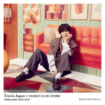 【No.SQ26-140】FAMILY CLUB.STORE Ambassador 2026-2027 Travis Japan Square Photo Harvest
