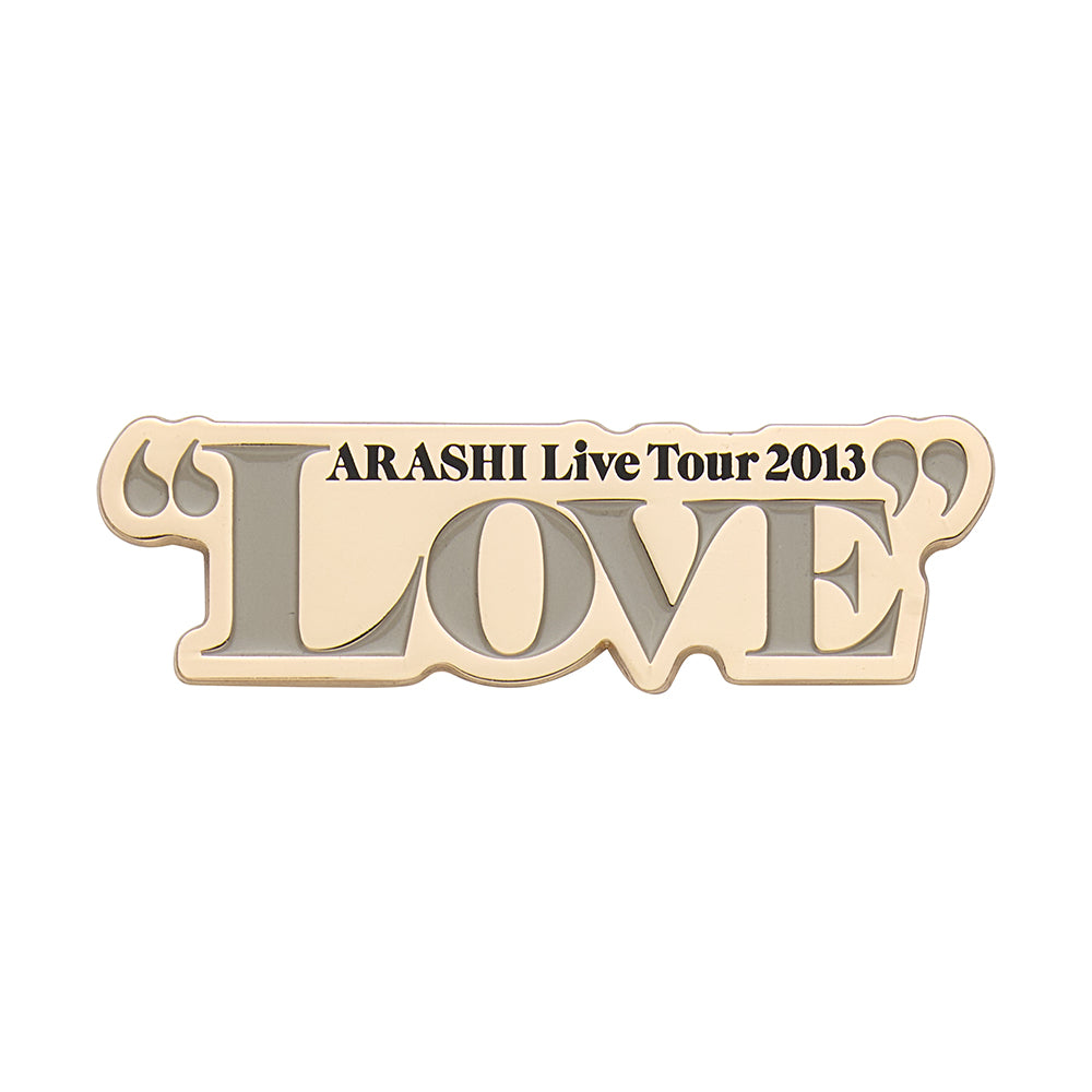 ARASHI Live Tour 2013 “LOVE” Logo Magnet – FAMILY CLUB.STORE GLOBAL