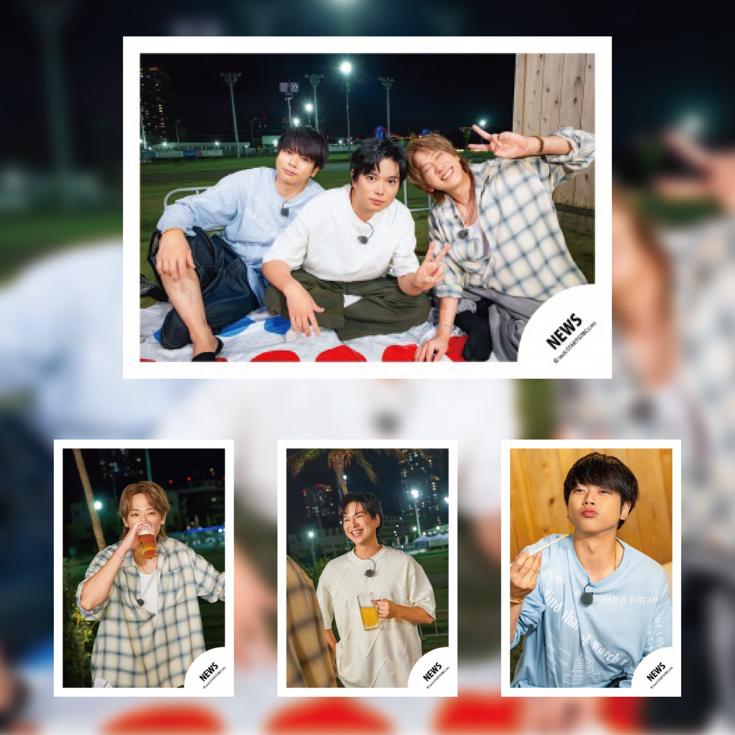 Fan Club Members Only Video「Enjoy NEWS-style BBQ!」off-shot