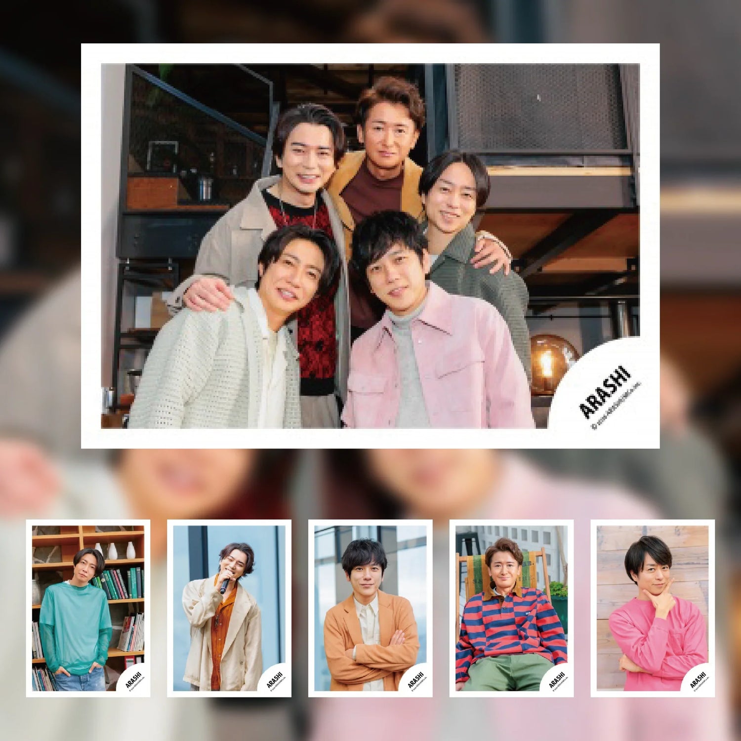 Fan Club Members Only Contents ARASHI Photo off-shot Vol.3