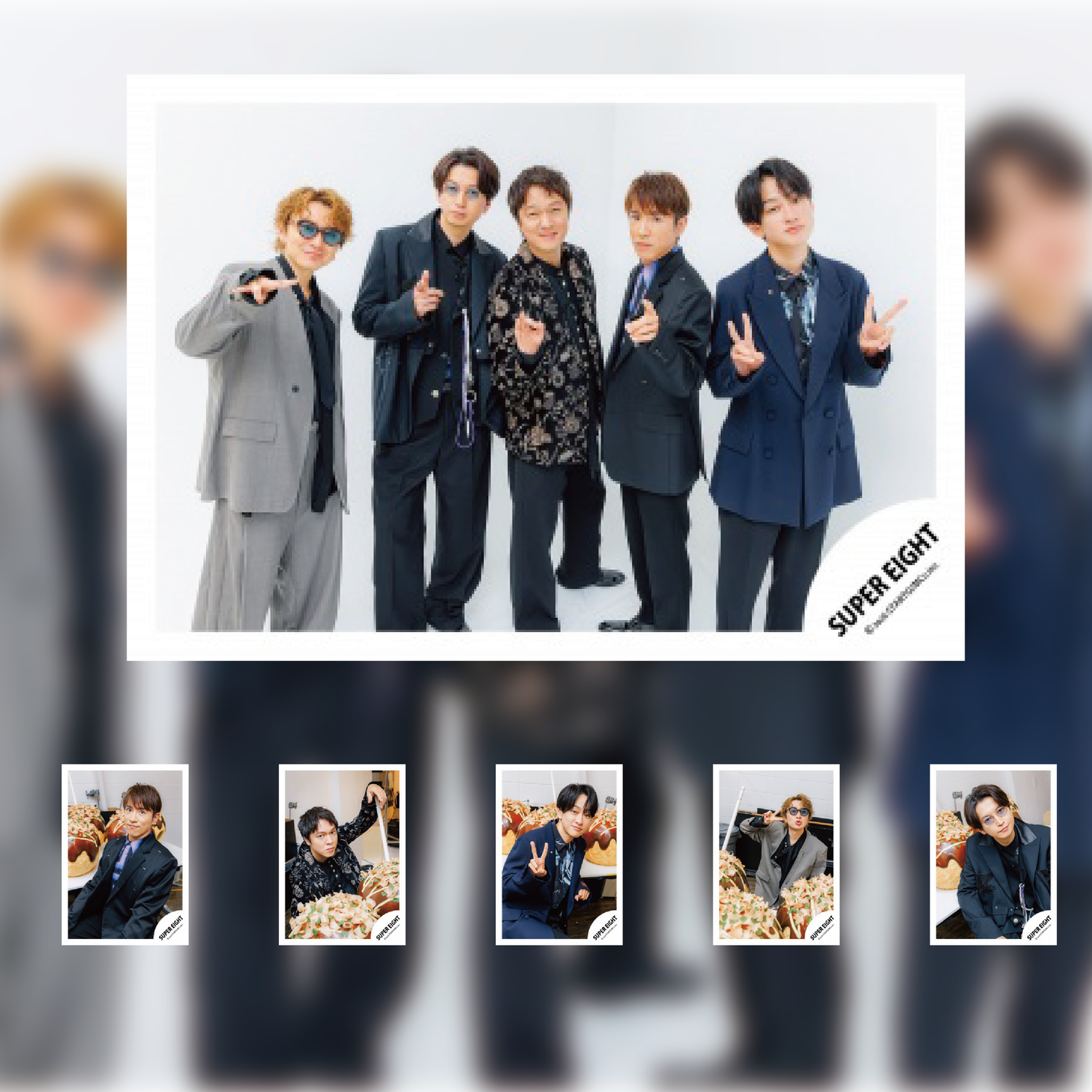 SUPER EIGHT Original Goods CHO888 Special ～Always with TAKOYAKI～Original Photo