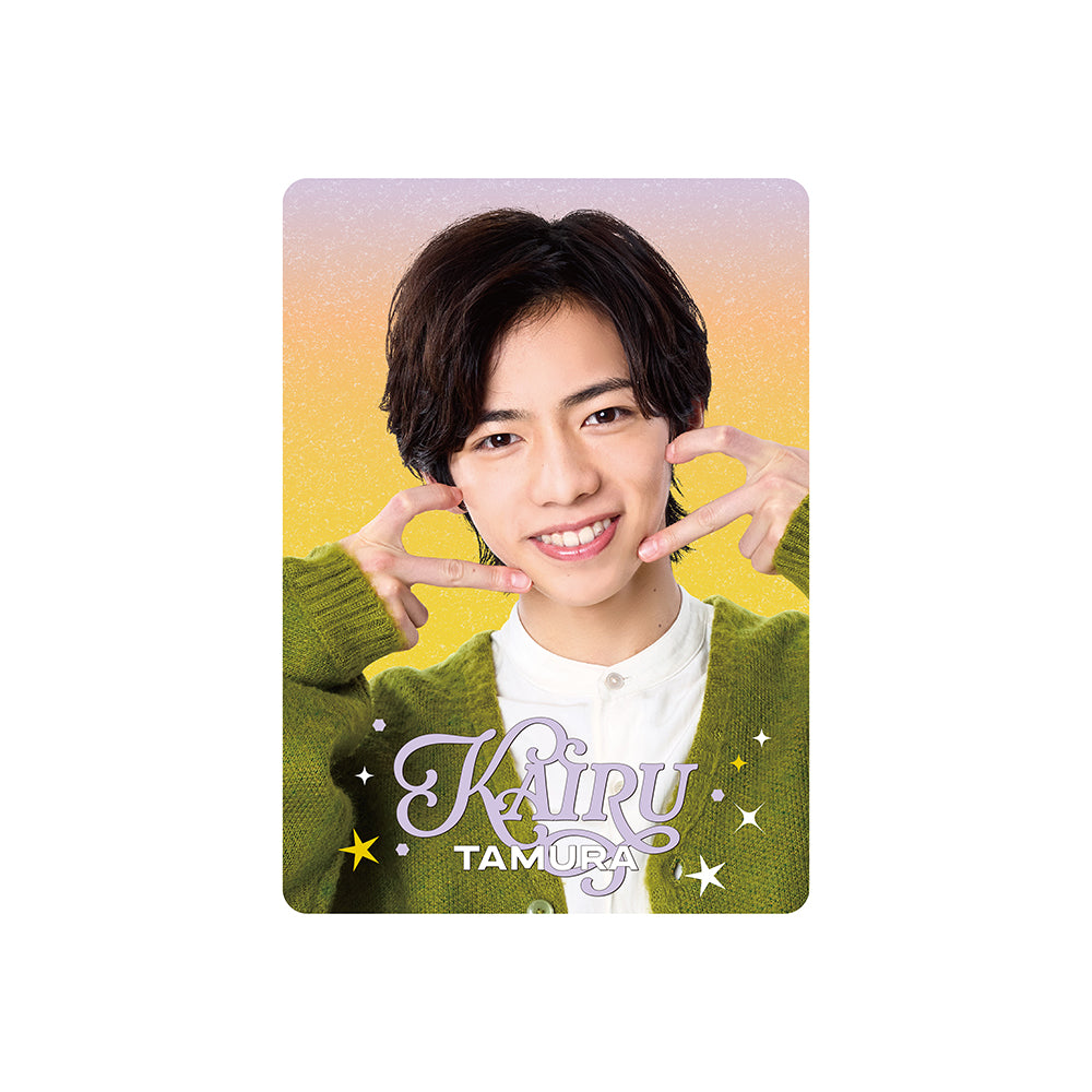 Profile Card & Profile Card Holder Kairu TAMURA Profile Card