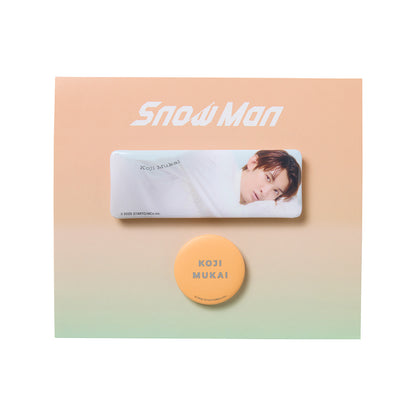 Koji MUKAI Button Badge Set