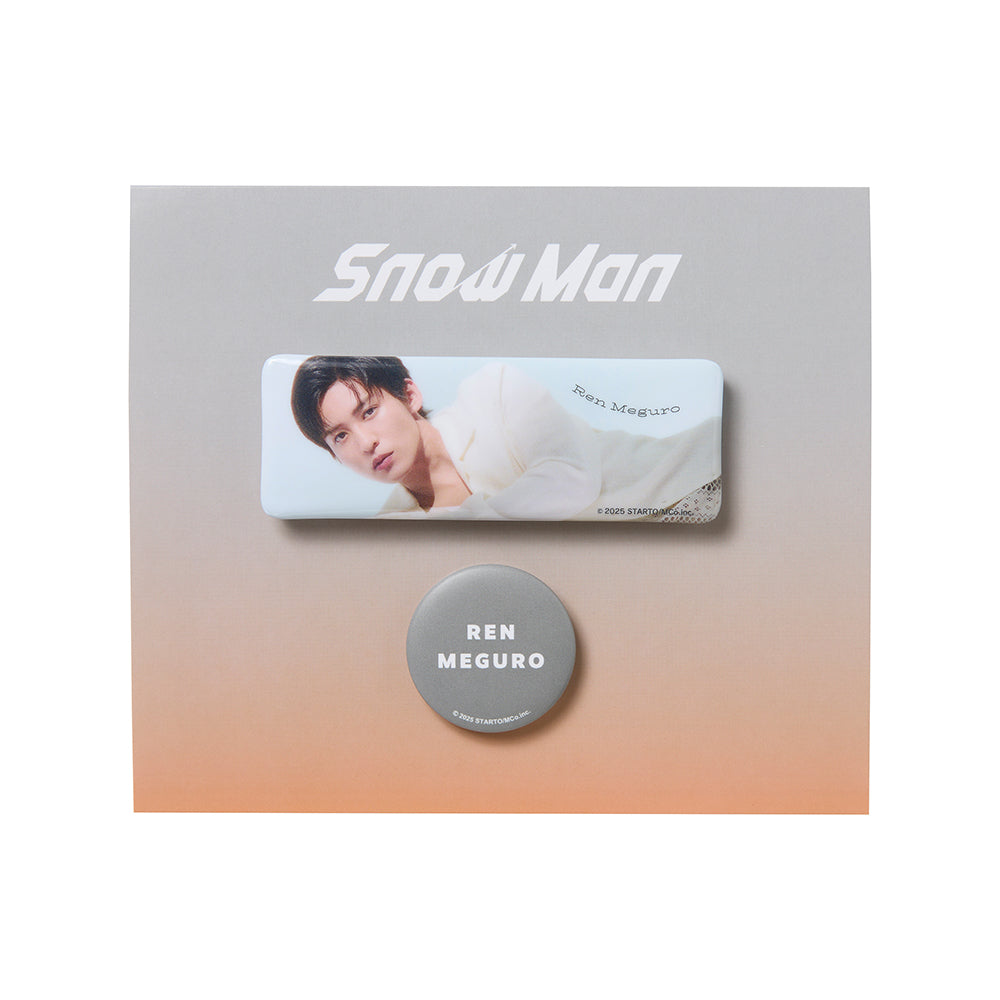 Ren MEGURO Button Badge Set