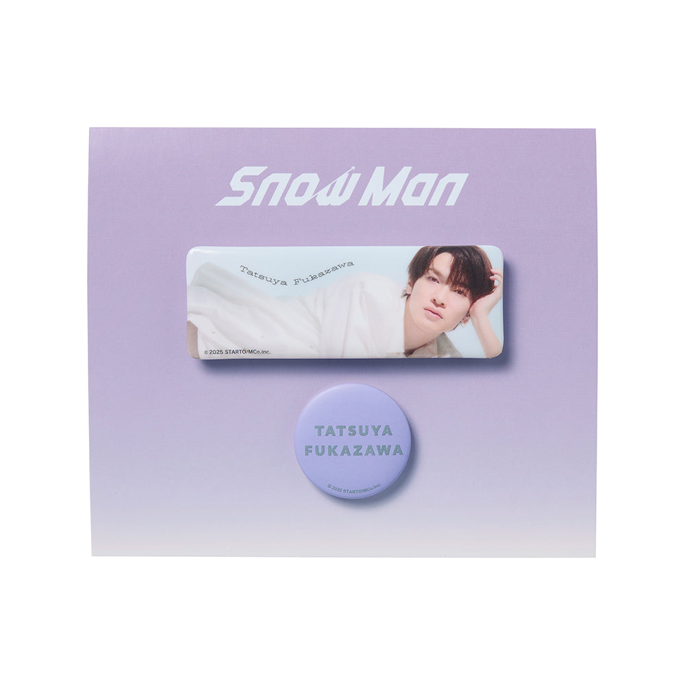 Tatsuya FUKAZAWA Button Badge Set