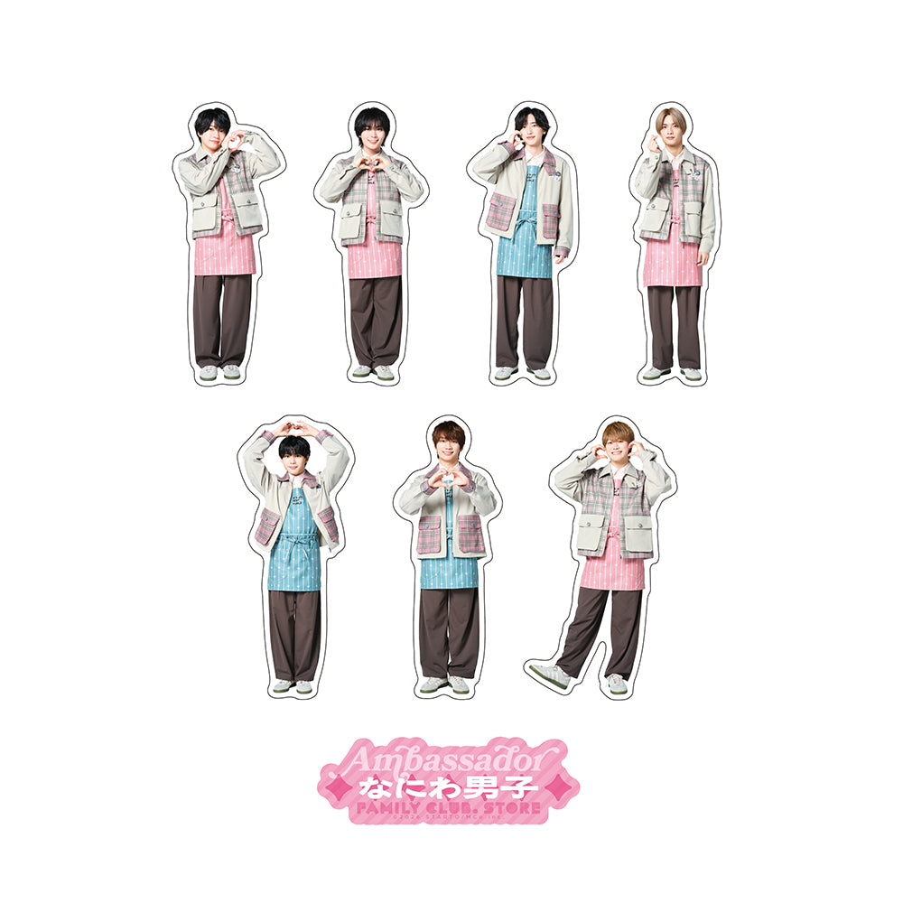 Naniwa Danshi Sticker Set SHIBUYA