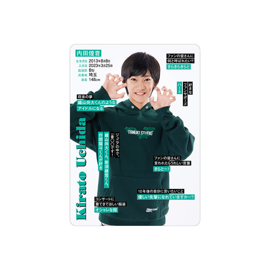 Kirato UCHIDA Profile Card 2026