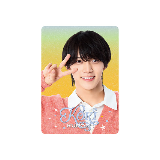 Profile Card & Profile Card Holder Koki KURODA Profile Card