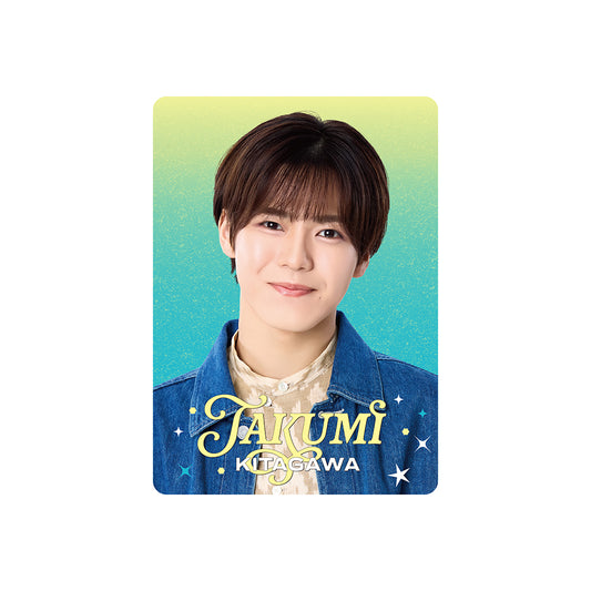 Profile Card & Profile Card Holder Takumi KITAGAWA Profile Card