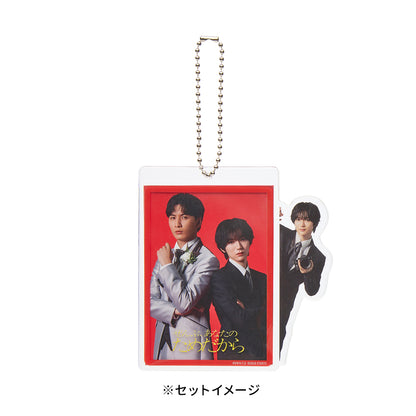 Ryuya SHIMEKAKE "Because It’s All For You" Sapphire SAKURABA Photocard & Photocard Holder