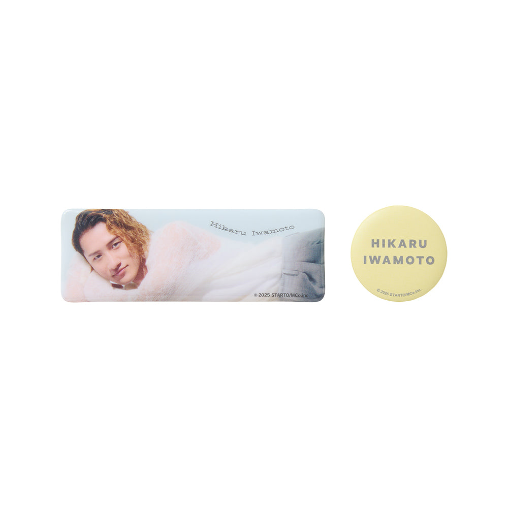 Hikaru IWAMOTO Button Badge Set