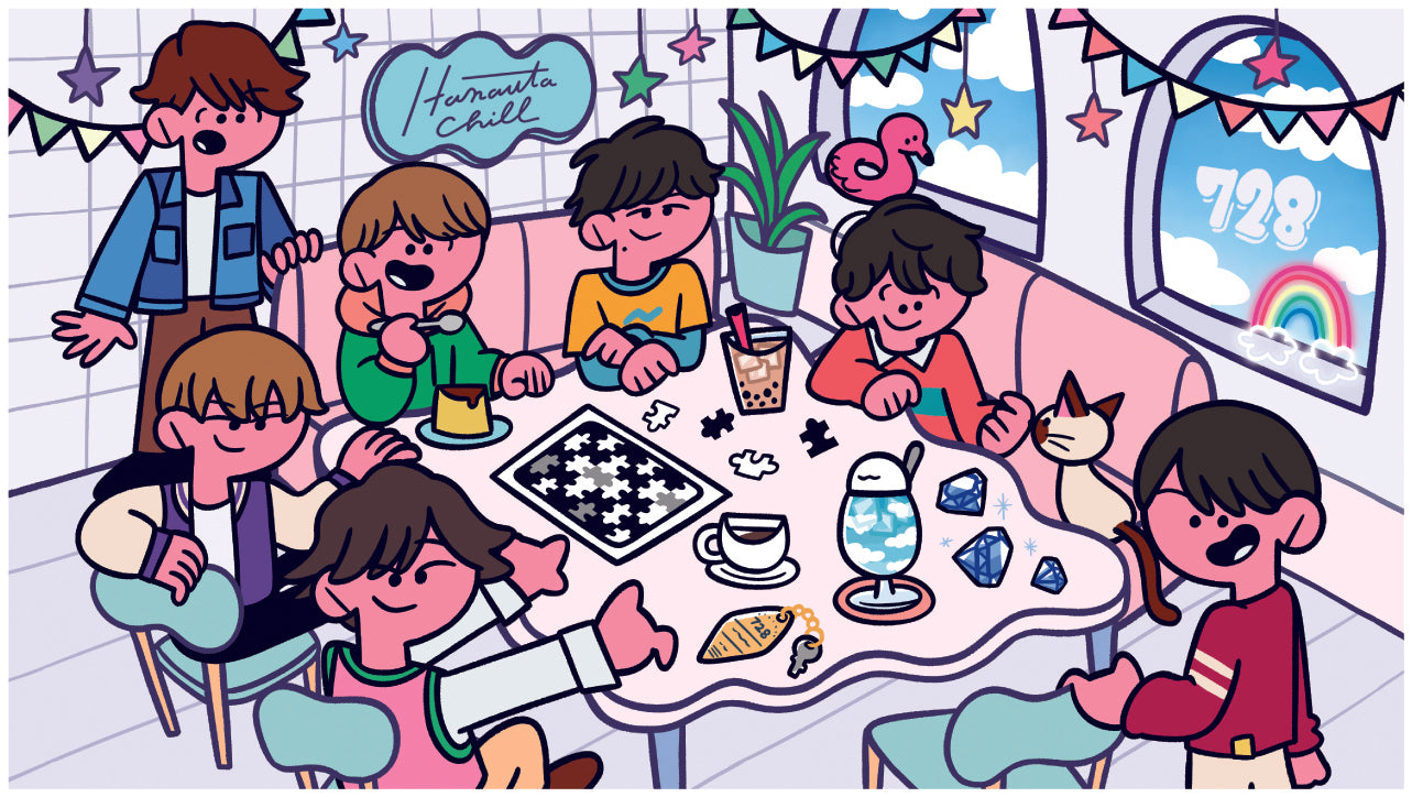 Hanauta Chill Postcard Naniwa Danshi