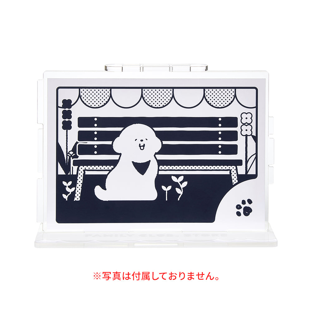 Acrylic photo stand