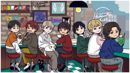 Hanauta Chill Postcard Travis Japan