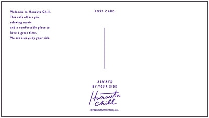 Hanauta Chill Postcard Travis Japan