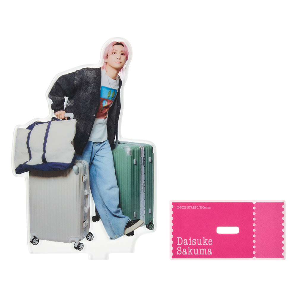 Daisuke SAKUMA Acrylic Stand – FAMILY CLUB.STORE GLOBAL