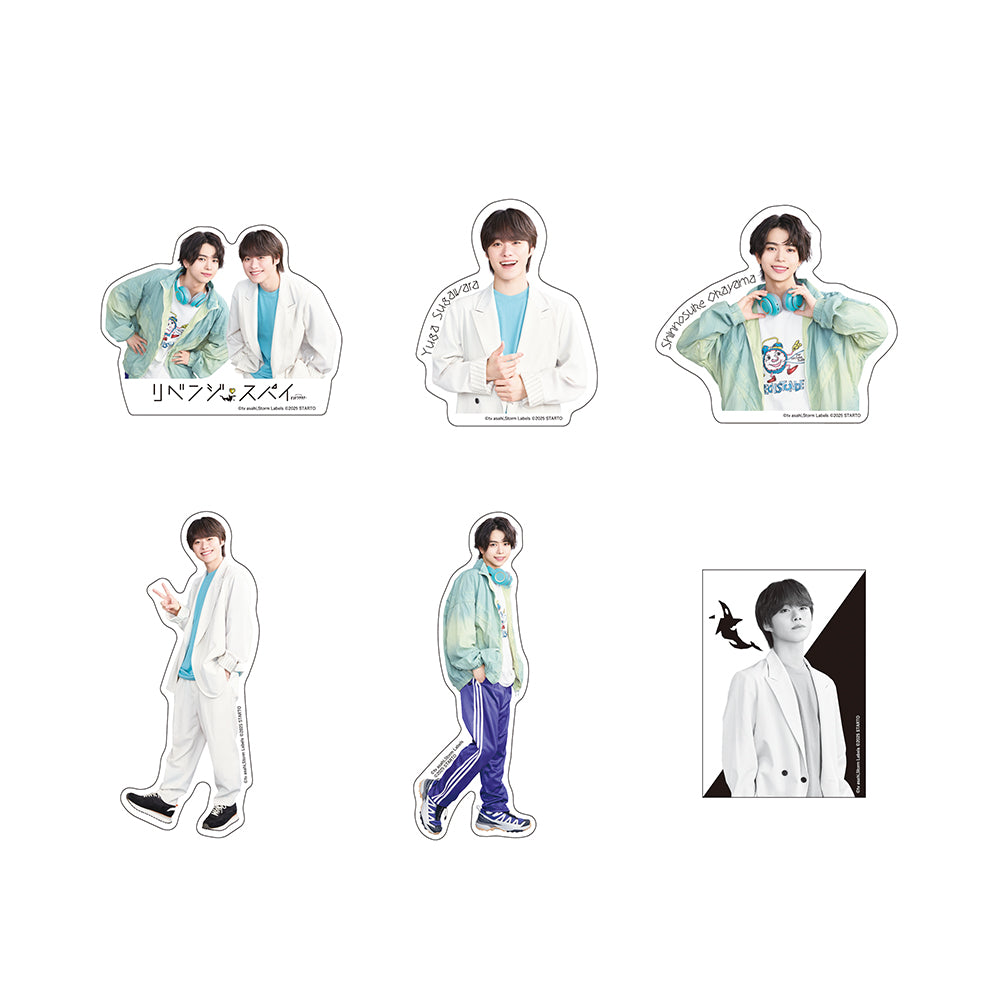 "Love & Revenge: Spy Game" Sticker Set