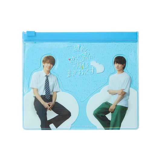 "Your Summer, My Storm" Clear Pouch