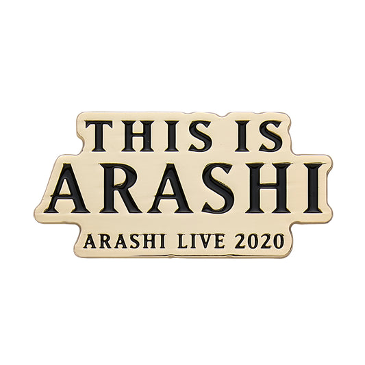 This is ARASHI LIVE 2020.12.31  Logo Magnet
