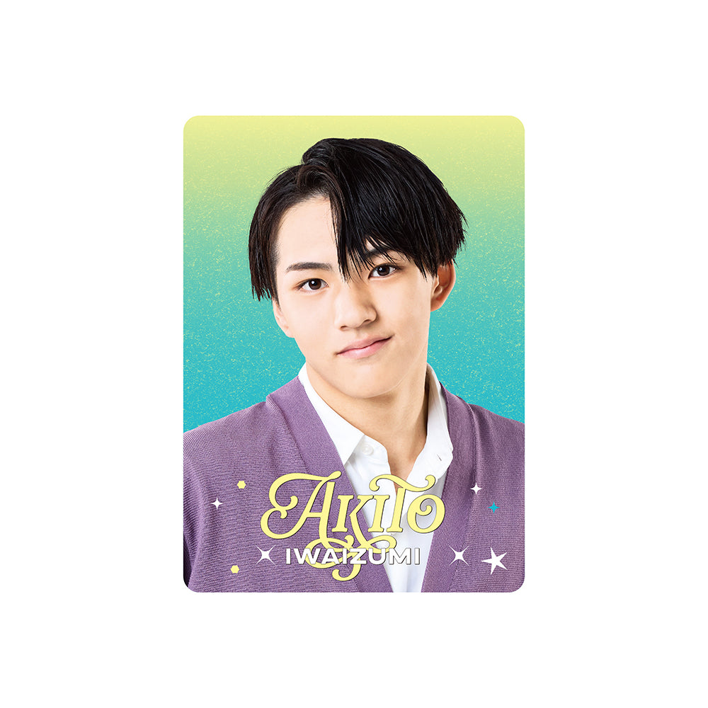 Profile Card & Profile Card Holder Akito IWAIZUMI Profile Card