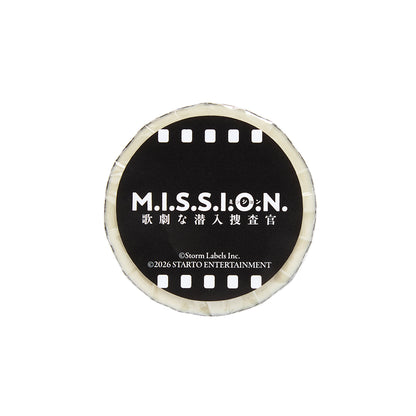 "M.I.S.S.I.O.N. Operatic Undercover Agent" Masking Tape