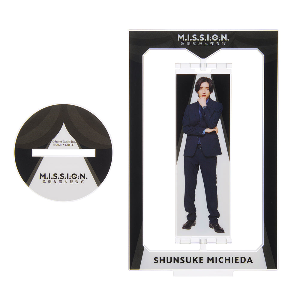 Shunsuke MICHIEDA "M.I.S.S.I.O.N. Operatic Undercover Agent" Turn Acrylic Stand