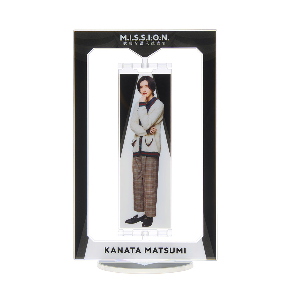 Shunsuke MICHIEDA "M.I.S.S.I.O.N. Operatic Undercover Agent" Turn Acrylic Stand