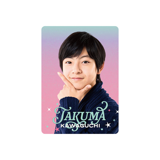 Profile Card & Profile Card Holder Takuma KAWAGUCHI Profile Card