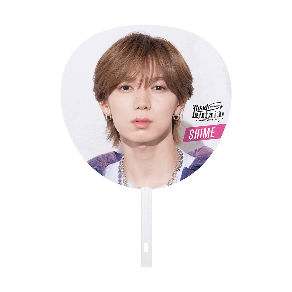 「Travis Japan Concert Tour 2024Road to Authenticity」Official Goods【Ryuya SHIMEKAKE】Jumbo Uchiwa