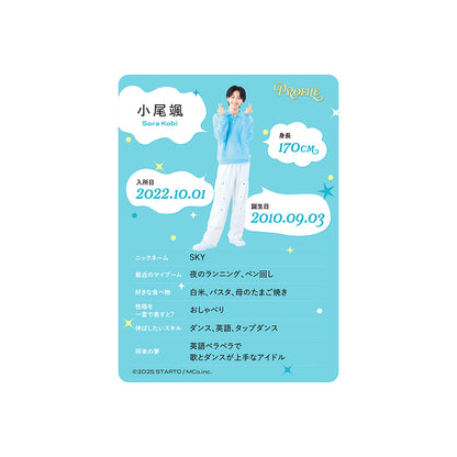 Profile Card & Profile Card Holder Sora KOBI Profile Card