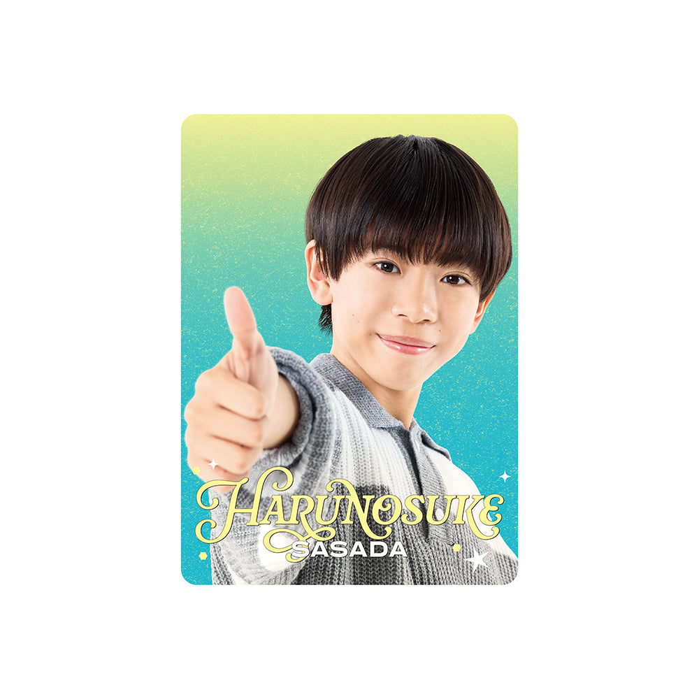 Profile Card & Profile Card Holder Harunosuke SASADA Profile Card