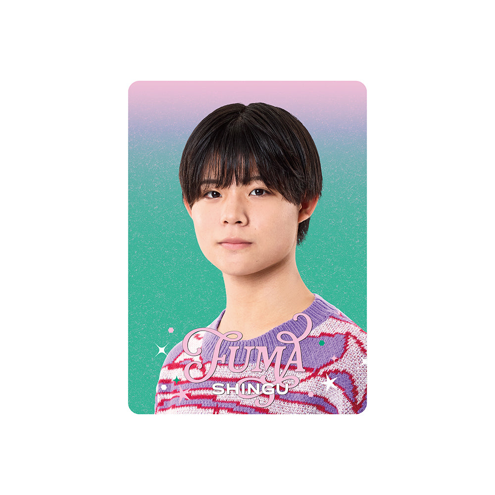 Profile Card & Profile Card Holder Fuma SHINGU Profile Card